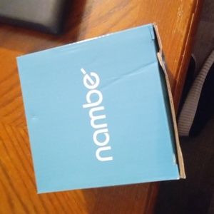 Silver and wood costers